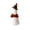 A, variant on YARNOW Halloween Witch Hat Ornament: Pumpkin Witches Hat Decoration - Rustic Fall Table Figurine - Cute Spooky Party Favors for Photo Booth Indoor Displays