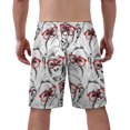 thumbnail image 3 of NICKSUN Men's Swim Trunks, Cute Print Quick Dry Summer Board Beach Shorts with Mesh Lining and Pockets, 3 of 6