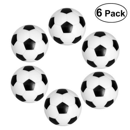 

6PCS 32mm Table Football Balls Black/White Ball