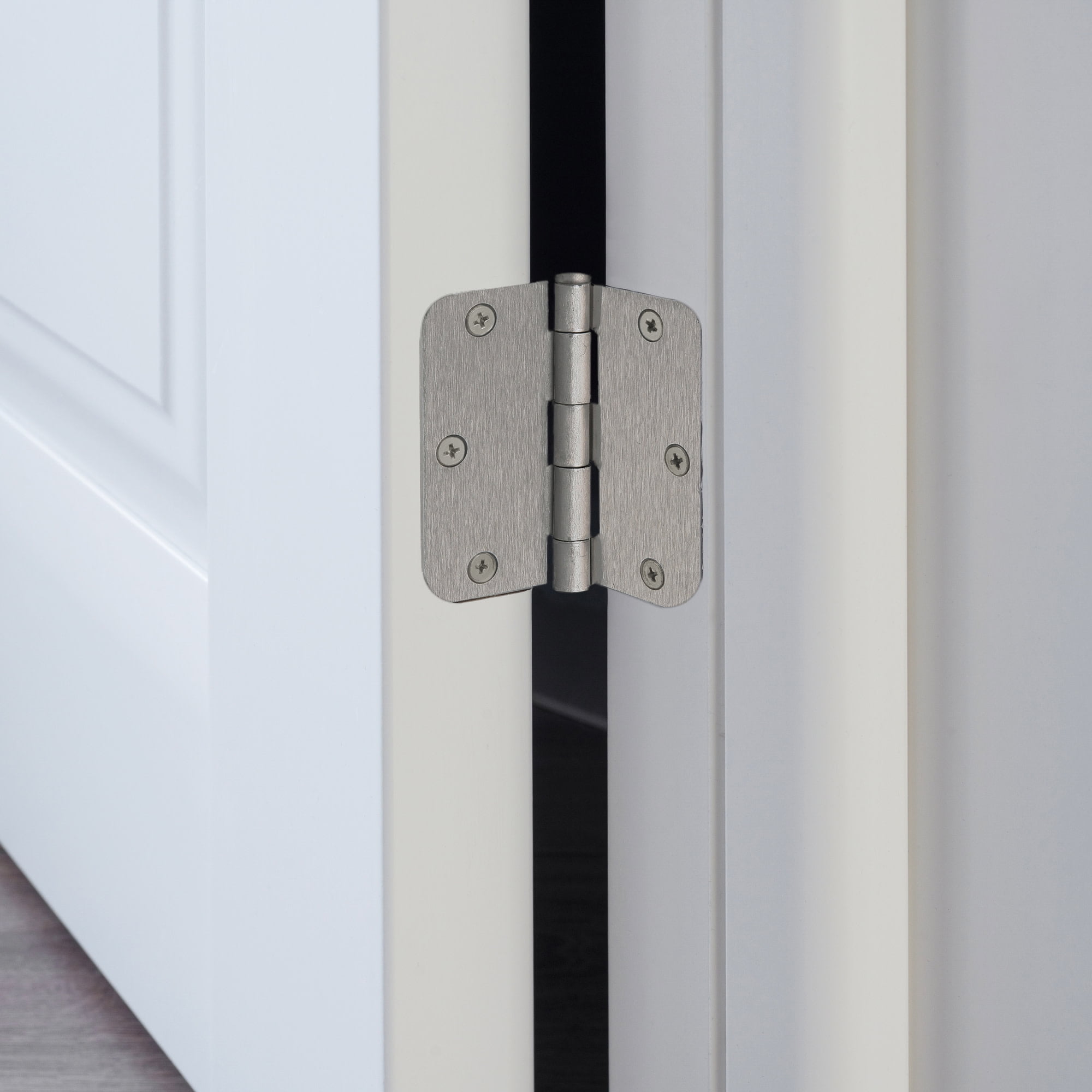 Design House Steel Rounded Standard Fit Interior Door Hinges (6-Pack)