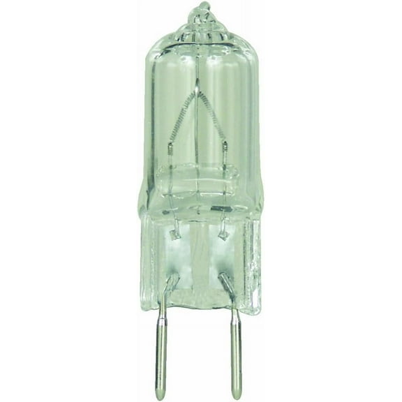 Feit Electric BPQ75/8.6 75-Watt T4 JCD Halogen Bulb with Bi-Pin Base, Clear, 3000K Bright White