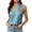 Light Blue, variant on RYDCOT Vest for Women V Neck Button Down Sleeveless Business Casual Vest Tops Dressy Satin Vests White
