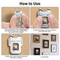 thumbnail image 4 of 25pcs Wall Picture Hooks, TSV Heavy Duty Frames Hanger for Mirrors & Art, Holds 40 lbs, 4 of 7