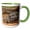 Green/White, variant on 3drose, Usa, Texas, Rio Grande Valley. Texas Tortoise - Us44 Bja0183 - Jaynes Gallery, 11oz Two-tone Yellow Mug