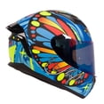 thumbnail image 3 of Casco Para Moto Talla M Certificado Better Azul Matte Shaft azul, 3 of 4
