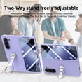 thumbnail image 5 of ELEHOLD for Samsung Galaxy Z Fold 6 Case,Skin-Friendly Full Body Protection 360 Degree Ring Kickstand Shockproof Slim Phone Case with Screen Protector for Samsung Galaxy Z Fold 6,Purple, 5 of 11