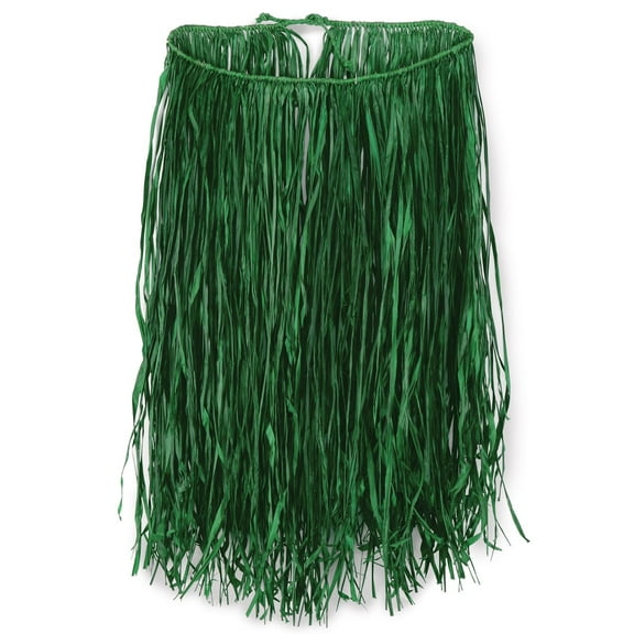 Beistle Extra Large Raffia Hula Skirt Green (Case of 12)