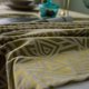 thumbnail image 5 of Tablecloth Cotton Rectangular Table Cloth Washable Tassel Table Cover for Kitchen Dinning Party Tabletop Decoration Table Cover,Yellow,135x180cm, 5 of 5