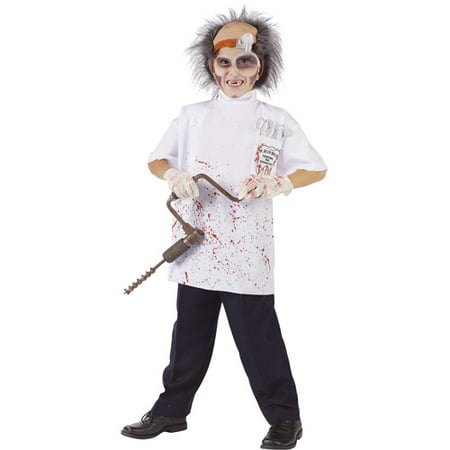 Doctor Killer Driller Teen Halloween Costume - One Size
