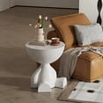 thumbnail image 4 of NTGFU 1 Piece 2-In-1 Modern Creative Bear-Shaped Storage Cabinet Bedside Table,Bedroom Balcony Mobile Mini Table,Suitable for Storage In The Living Room and Bedroom - White, 4 of 5