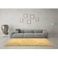 thumbnail image 3 of Ahgly Company Indoor Round Abstract Brown Contemporary Area Rugs, 6' Round, 3 of 4