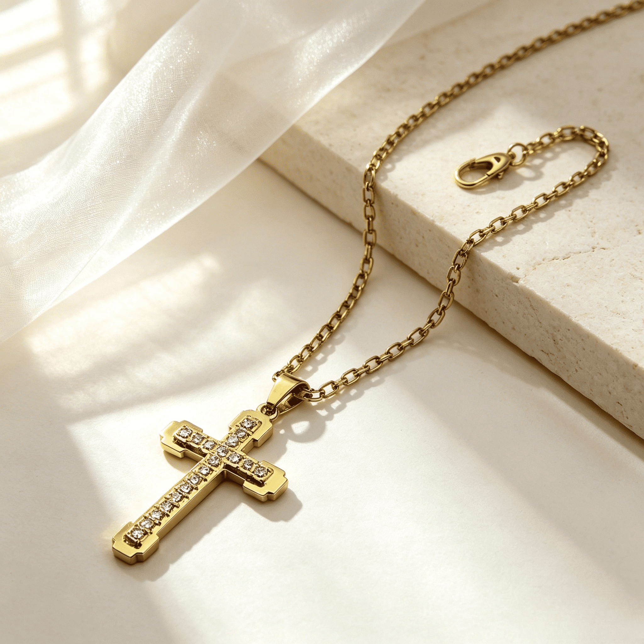 Brilliance Fine Jewelry14 KT Yellow Gold Saint Christopher Medal