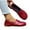 #0047-Red, variant on Loafers for Women Business Casual Shoes Comfortable & Lightweight Penny Loafers Slip On Work Flats Gift