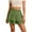 Army Green Womens Skirts, variant on Womens Skirts Summer Casual High Waisted A-Line Layered Vintage Ruffle Short Boho Flutter Skirts