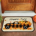 thumbnail image 4 of Meet me at The Pumpkin Patch Fall Doormat Autumn Thanksgiving Day Decoration Front Door Mats Porch Decor Welcome Doormats Rubber Back Non Slip Entrance Door Mat for Indoor Outdoor 17x30 inch, 4 of 6