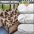thumbnail image 3 of SCRAWLGOD 6 Pcs RV Dinette Cushion Covers Stretch Camper Cushion Cover Pet Friendly Camper Accessories Decor for Travel Trailer Motorhome, Western Cow Print, 3 of 8