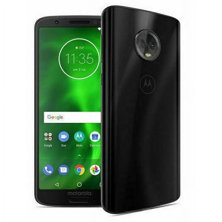 Used Motorola Moto G6 XT1925-12 32GB Black (Verizon Unlocked) 5.7" Smartphone (Used)