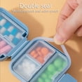 thumbnail image 4 of Travel Mini Portable Pills Box Divider Pill Container Organizer Case, 4 of 19