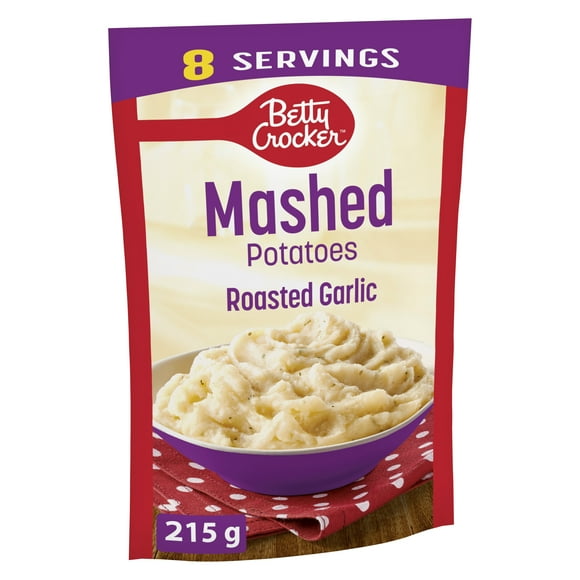 Betty Crocker Mashed Potatoes Roasted Garlic, 215g