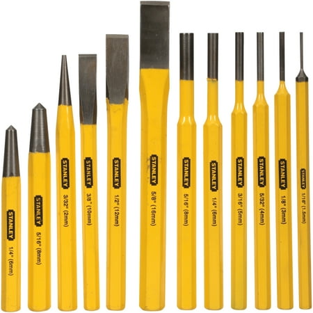 

STANLEY 16-299 Cold Chisel and Punch Set 12 ct Pack