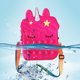 thumbnail image 4 of Bolsa de hombro con burbujas de empuje, juguete sensorial antiestrés, regalos de Navidad (rosa) Likrtyny juguetes de los niños, 4 of 7