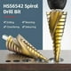 thumbnail image 2 of Step Drill Bit Set, 3Pcs Titanium Step Drill Bits, Metric B, 2 of 5