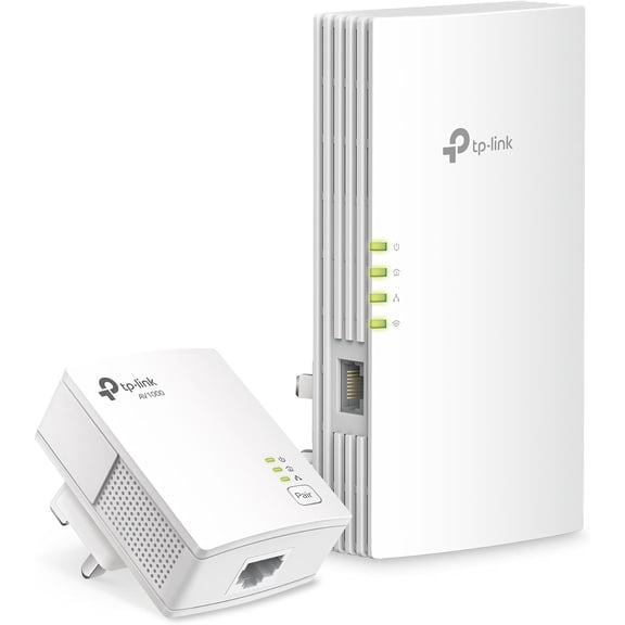 TP-Link AV1000 Powerline Ethernet Adapter AX1500 Wi-Fi 6 WiFi Extender KIT