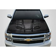 Carbon Creations 113403 Viper Look Hood for 2007-2013 Chevrolet Silverado