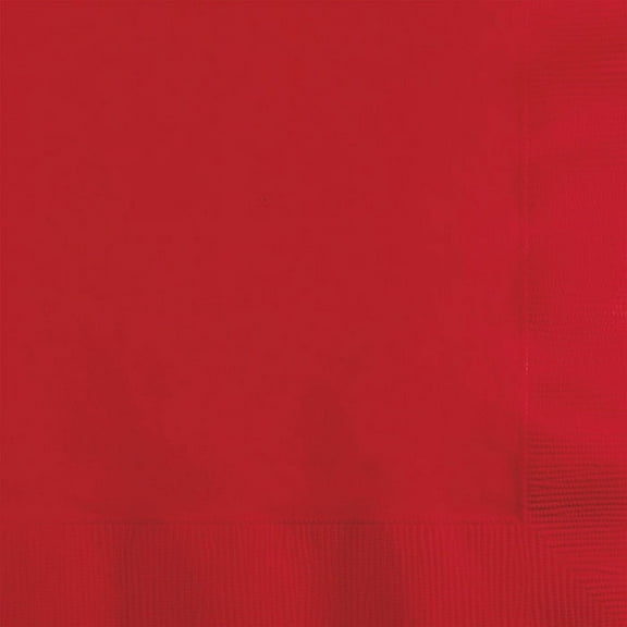 240 Count Bulk Pack Classic Red Value Friendly Luncheon Napkins