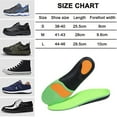 thumbnail image 5 of Plantar Fasciitis Orthotic Shoe Inserts,Athletic Running Insoles for Women and Men,Arch Support Gel Comfort Shoe Insoles,Relieve Fallen Arch,Flat Feet,metatarsalgia,Pronation,Heel Pain…, 5 of 8