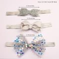 thumbnail image 2 of Dalrosia Baby Girl Bows Headband Chiffon Flower Hairband for Newborn Infant Toddler Soft Elastic Hair Bow Accessories for Baby Birthday Party, 2 of 6