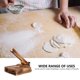thumbnail image 2 of 1 prensador de masa creativo de madera, molde simple para envolver bolas de masa, utensilio de cocina, 2 of 7
