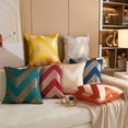 thumbnail image 2 of Decorative Throw Pillow Covers for Living Room Sofa Couch, Geometric Accent Cushion Cover Series for Families, Couples, and Modern Home Living, 2 of 9