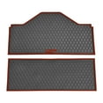 thumbnail image 4 of Xtreme Mats Evolution D5 Golf Cart Floor Mat Set- Rubber double diamond design - Fits DMAX, GT 4 & 6, D5 4F (4 forward facing) including Evolution maverick and ranger trims (Flamenco Trim), 4 of 4