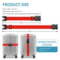 thumbnail image 3 of Correas de equipaje Travel Inspira con candado TSA para maletas de 20 a 32 pulgadas, 3 of 9