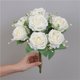 thumbnail image 4 of Centro de mesa de boda con flores artificiales, aspecto vibrante, material duradero, uso versátil para oficina o fiesta, 31 cm, 4 of 6