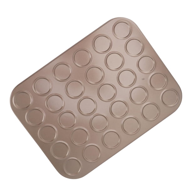 Molde Superior Para Muffins De Acero Al Carbono De Primera , Revestimiento Antiadherente, Calentamiento Uniforme, Multifuncional, Horneado Para Horno, Utensilios Para