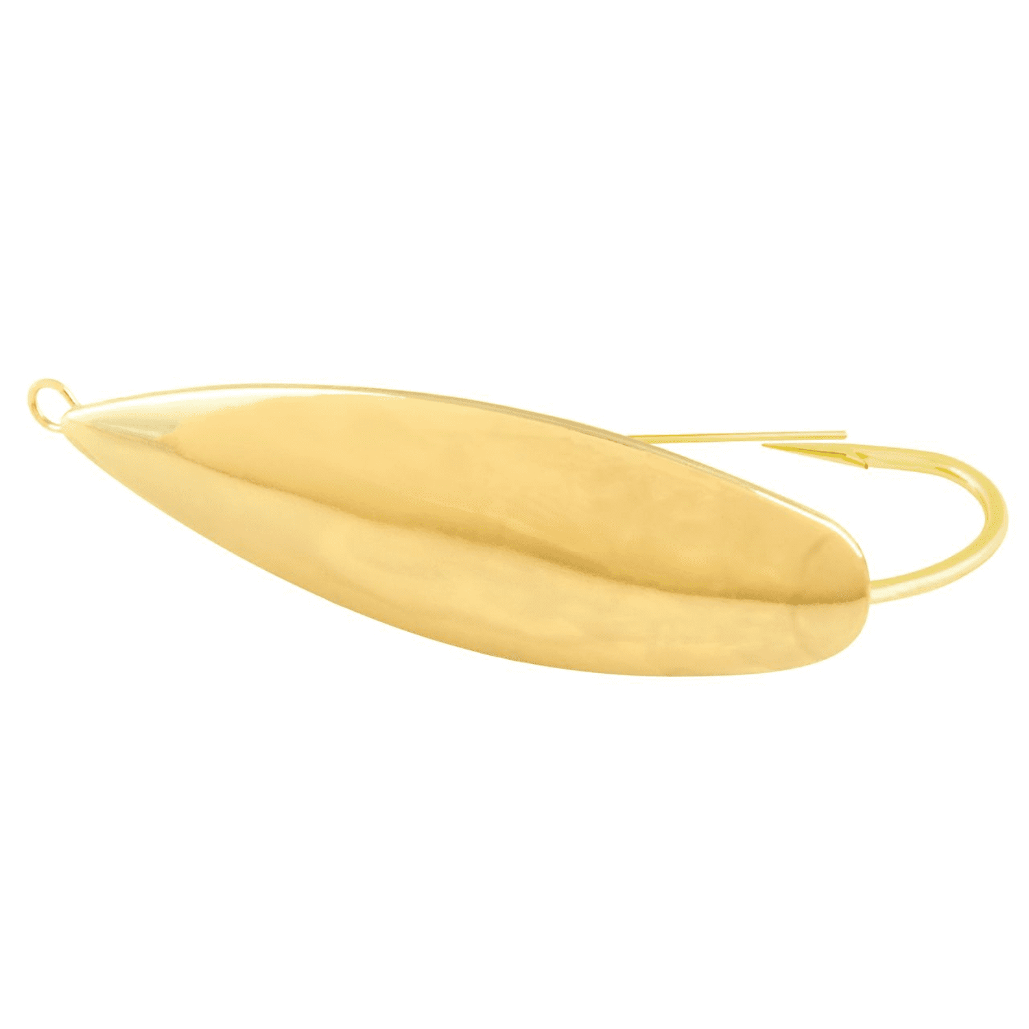 (1 pack) Tsunami Lite Flash Spoon Fishing Lure 1/4 oz. – Gold