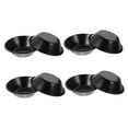 thumbnail image 5 of FOMIYES Carbon Steel Round Egg Tart Mold 8Pcs Non Stick Coating Multifunctional Dessert Bakers, 5 of 8