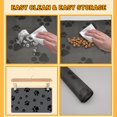 thumbnail image 3 of MK Gdledy Dog Food Mat-Absorbent Dog Mat for Food and Water, No Stains Quick Dry Cat Food Bowl Mat with Footprints for Messy Drinkers, 3 of 8