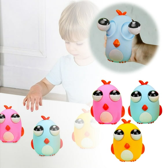 asddcavvf Your Eyes and Out Pressure Relieving Cute Chick Toys Eye Popping Toys Stress Relieving Dec