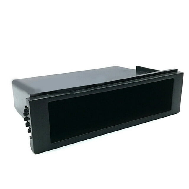 Car stereo radio 1 DIN Dash cup holder storage box CD player shell compartment x 1-