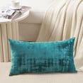 thumbnail image 2 of Home Soft Things Textured Velvet Pillow Covers (Set of 2), - Agate Green - 14" x 26", 2 of 6