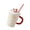 White, variant on Festival Christmas Coffee Mugs Ceramic Christmas Coffee Cup with Lid Holiday Theme Drinkware for Homes Office