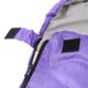 thumbnail image 4 of Saco de dormir rectangular / sobre de una sola persona con cremallera Camping Senderismo púrpura Soledad Cama para dormir en sobre Camping, 4 of 10