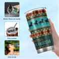 thumbnail image 5 of Tumbler Horse National Native American Heritage Month Insulated Coffee Cup Beverage Container Travel Mug with Straw and Lid Double Wall Stainless Steel 20oz Office, Back to School, 5 of 6