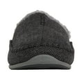 thumbnail image 2 of Deer Stags Unisex Nordic Tweed Slipper - Black - 15 Wide, 2 of 9