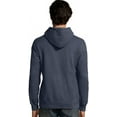 thumbnail image 2 of GDH450 Hanes Unisex Comfortwash Garment Dyed Fleece Hoodie Horizon Orange - 2XL, 2 of 3