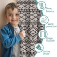 thumbnail image 2 of Blackout Kids Curtains,Boho Bohemia Geometric Line Art Childrens Insulated Curtains Set Of 2,Bedroom Essentials,Toddler Room Decor 52"x63"(132x160cm), 2 of 3