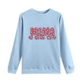 thumbnail image 5 of Craaazy Women's Loose MAMA Letter Print Long Sleeve Round Neck Casual Hoodless Sweatshirts Gifts, 5 of 5